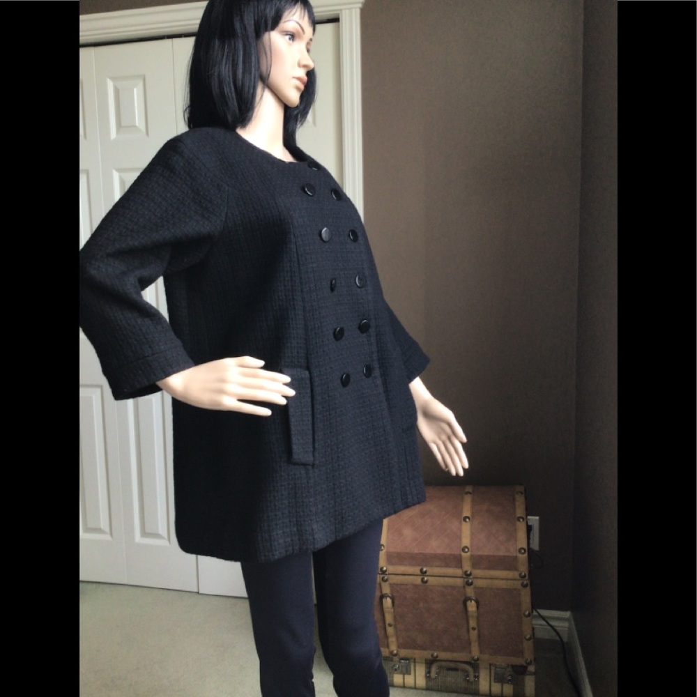 Joe Black Wool Double Breasted Jacket - Picture 5 of 10